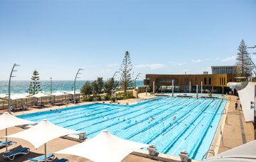 Scarborough Beach Pool overlooking the Indian Ocean